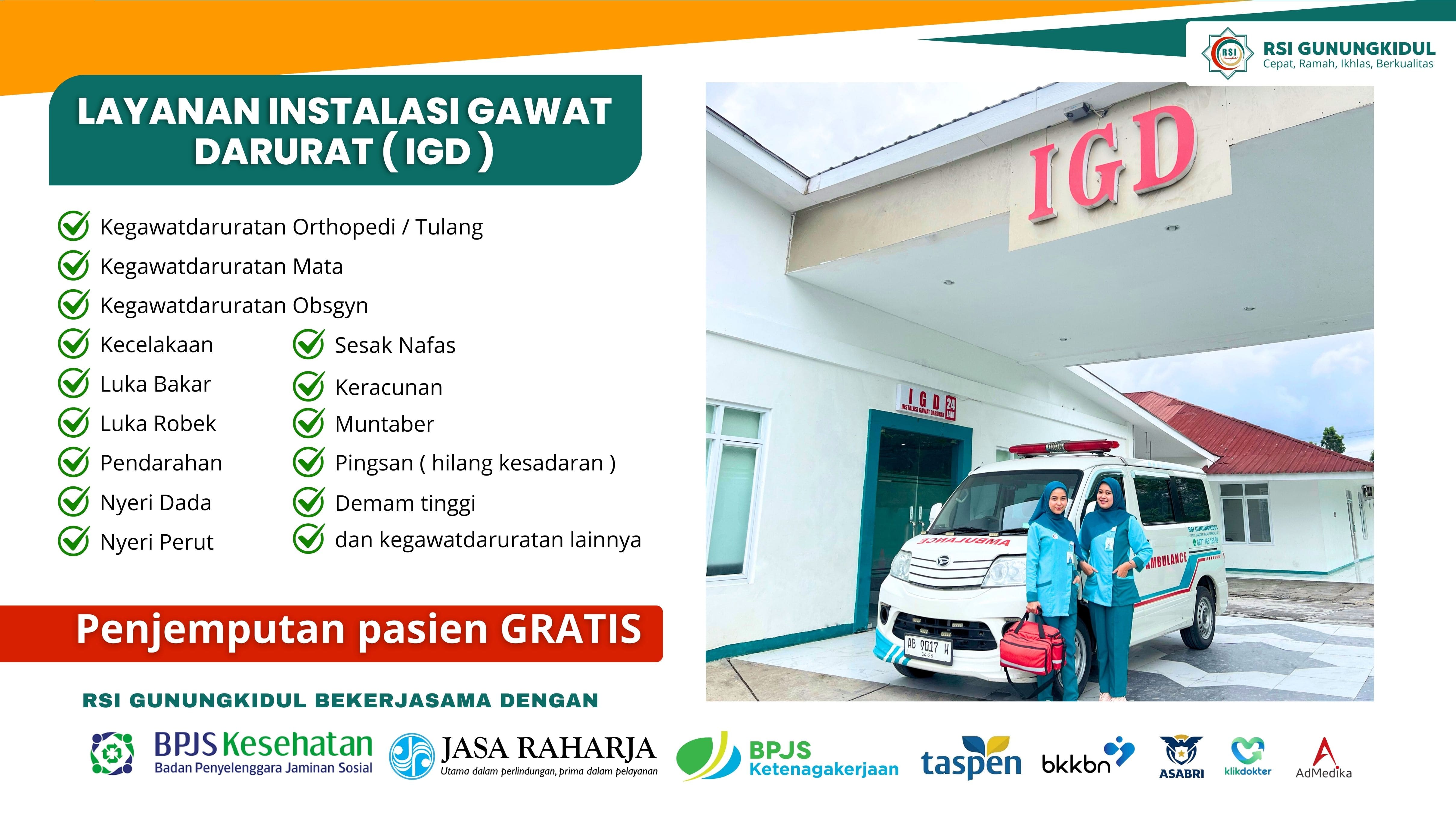 Banner RSI Gunungkidul